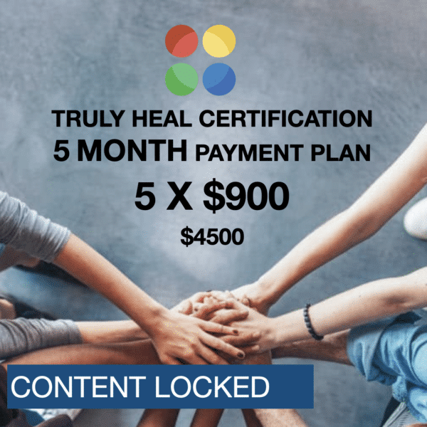 TRULY HEAL CERTIFICATION